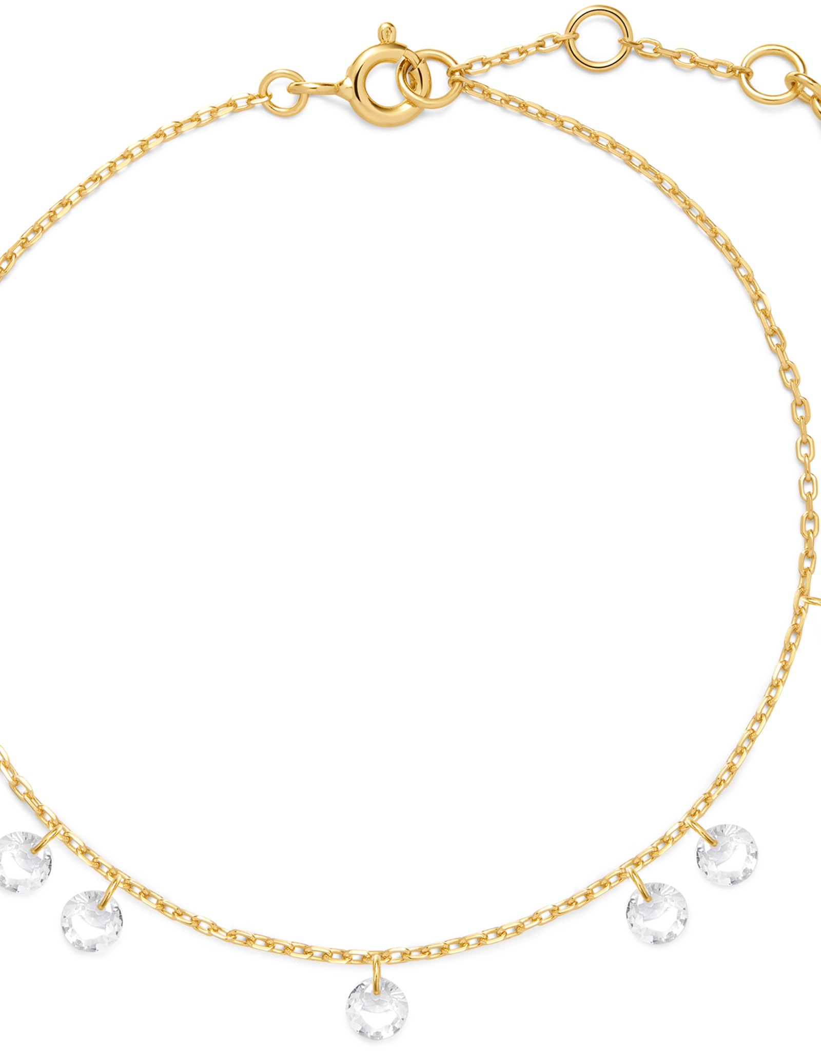 Ania Haie Armband - Droplet Station  - goud