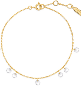 Ania Haie Armband - Droplet Station  - goud