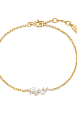 Ania Haie Armband - Shell Pearl Cluster - goud