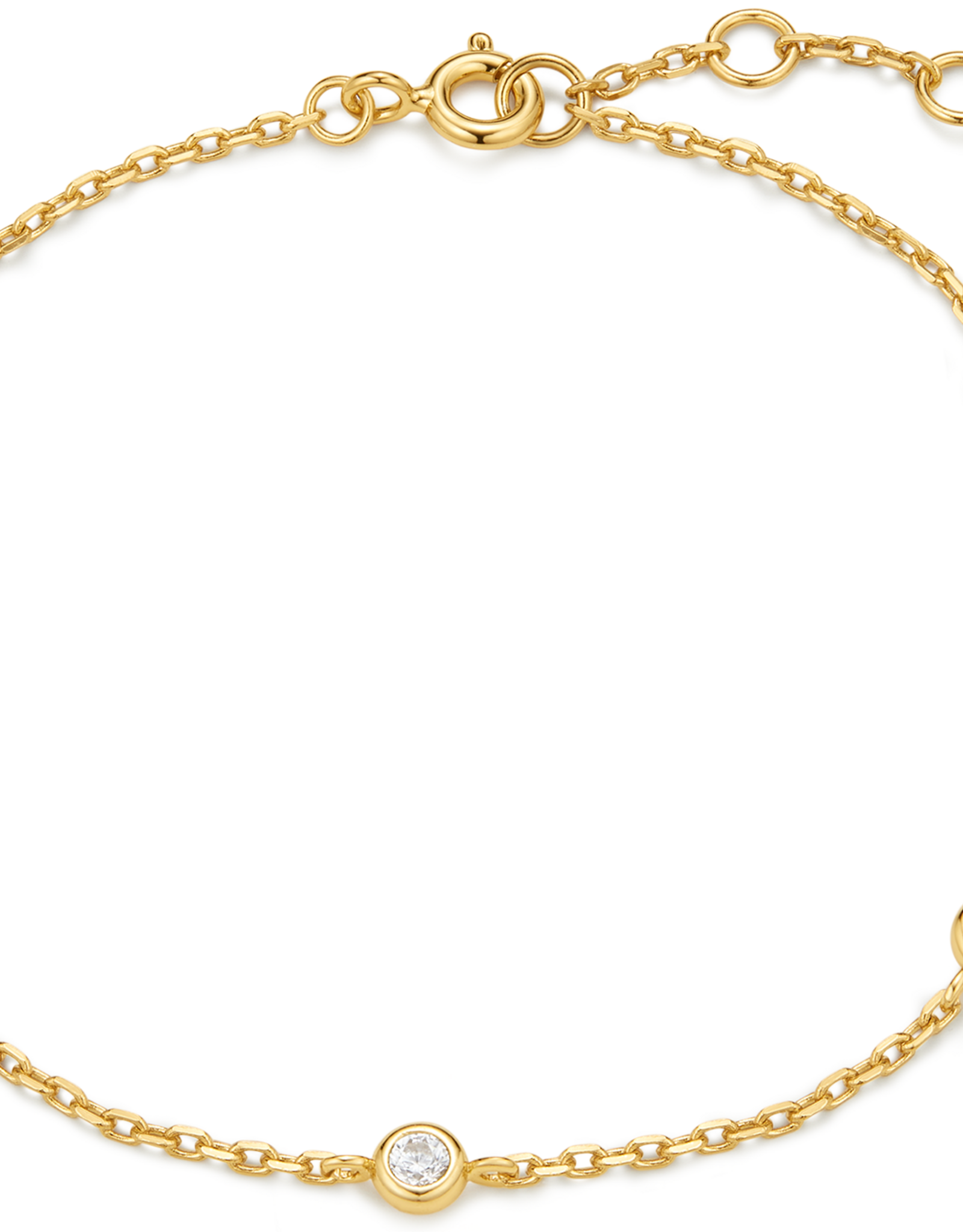 Ania Haie Armband - Classic Bezel - goud