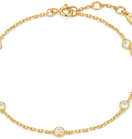Ania Haie Armband - Classic Bezel - goud