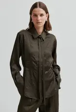 Second female Blouse - Ella yoke bruin