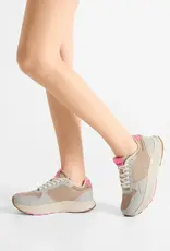 Woden Mathilde - Runner suede rasberry