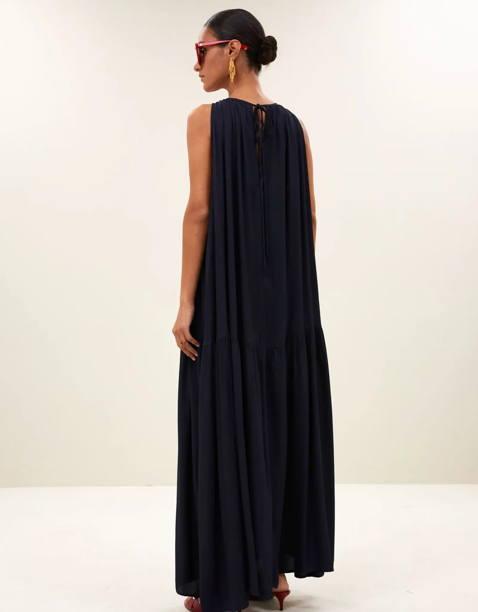 By-bar Kleed- Peggy twill blue