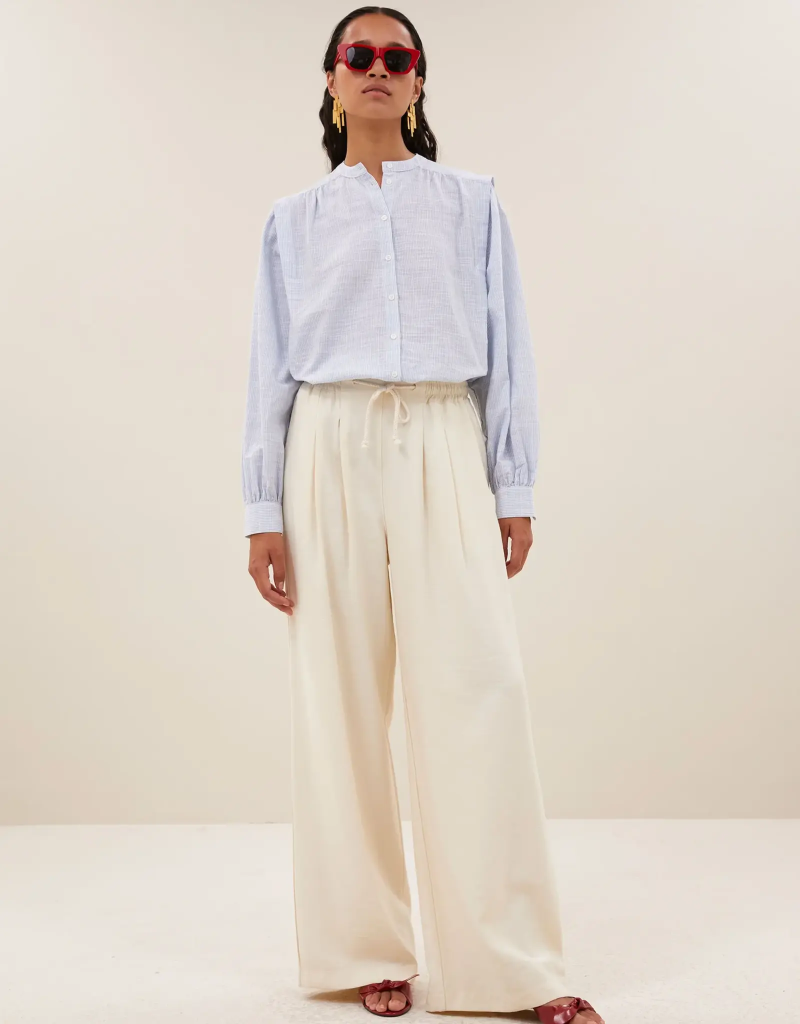 By-bar Broek - Jaxx cream