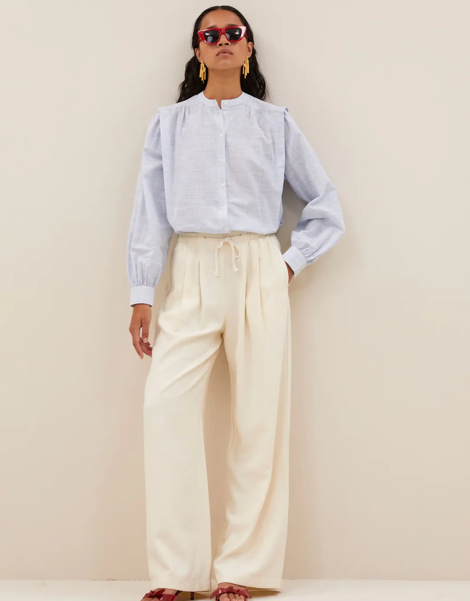 By-bar Broek - Jaxx cream