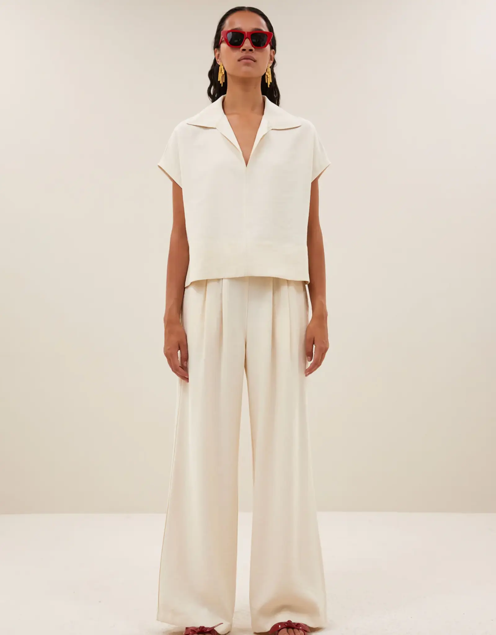 By-bar Broek - Jaxx cream