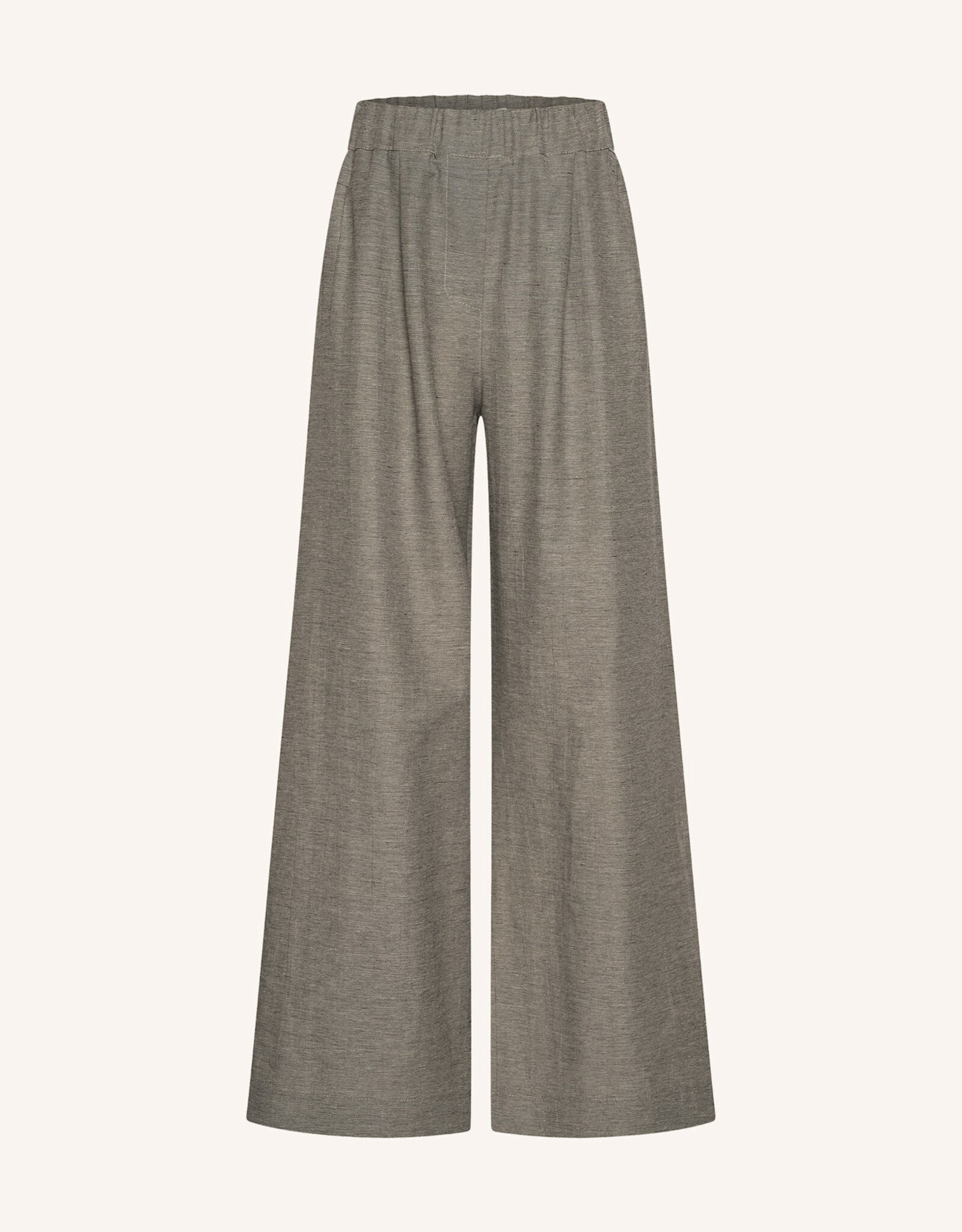 By-bar Broek - Benji melange - charcoal