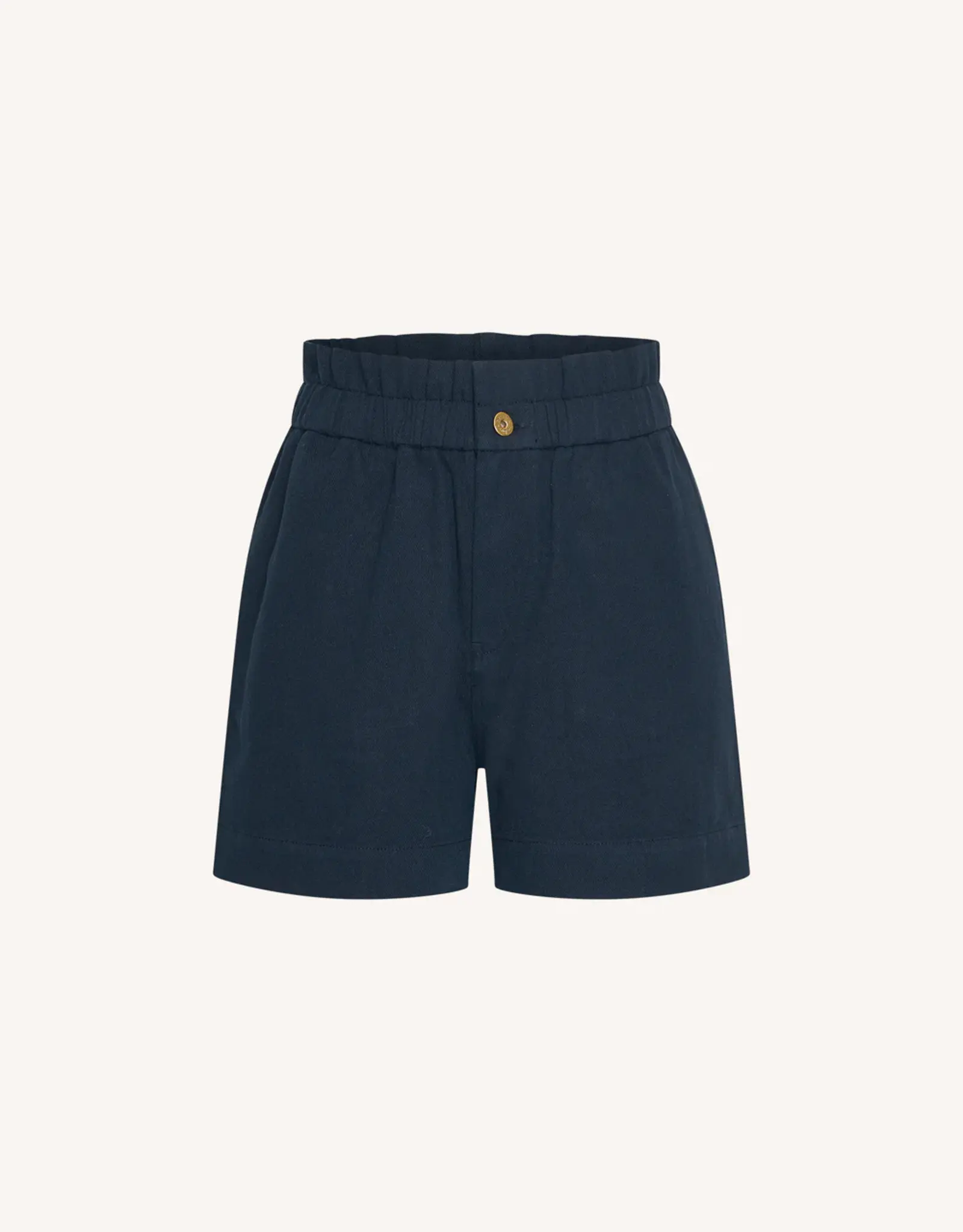 By-bar Short - Leon twill blue