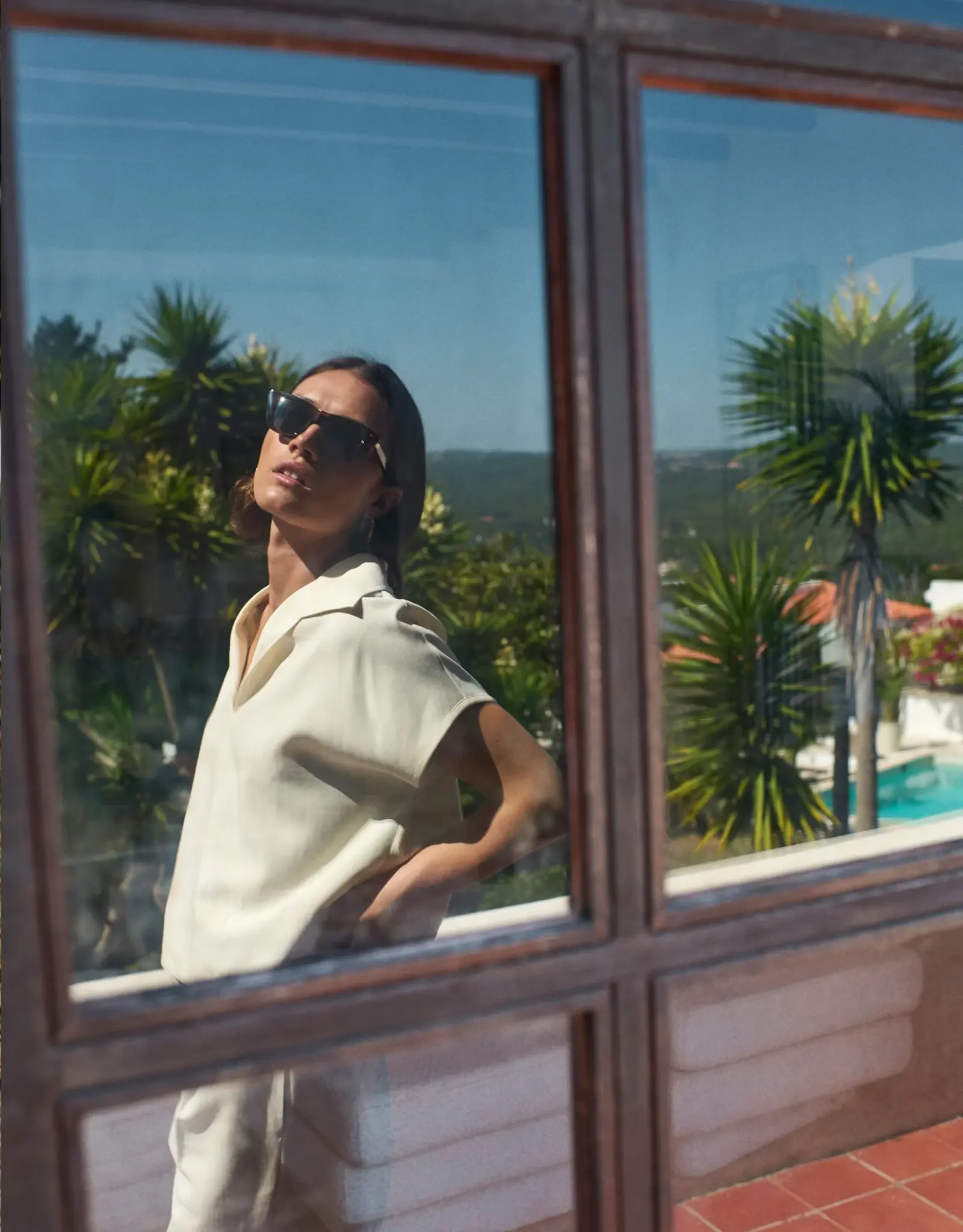 By-bar Blouse - Zia cream