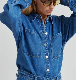 Second female Hemd - Irvina demin  blue