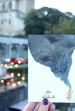 Studio Bertha Postkaart - Plots valt alles stil