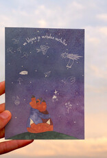 Studio Bertha Postkaart - We blijven je verhalen vertellen