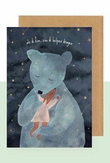 Studio Bertha Postkaart - Als ik kon, zou ik helpen dragen.