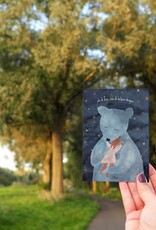 Studio Bertha Postkaart - Als ik kon, zou ik helpen dragen.