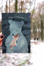 Studio Bertha Postkaart - Als ik kon, zou ik helpen dragen.