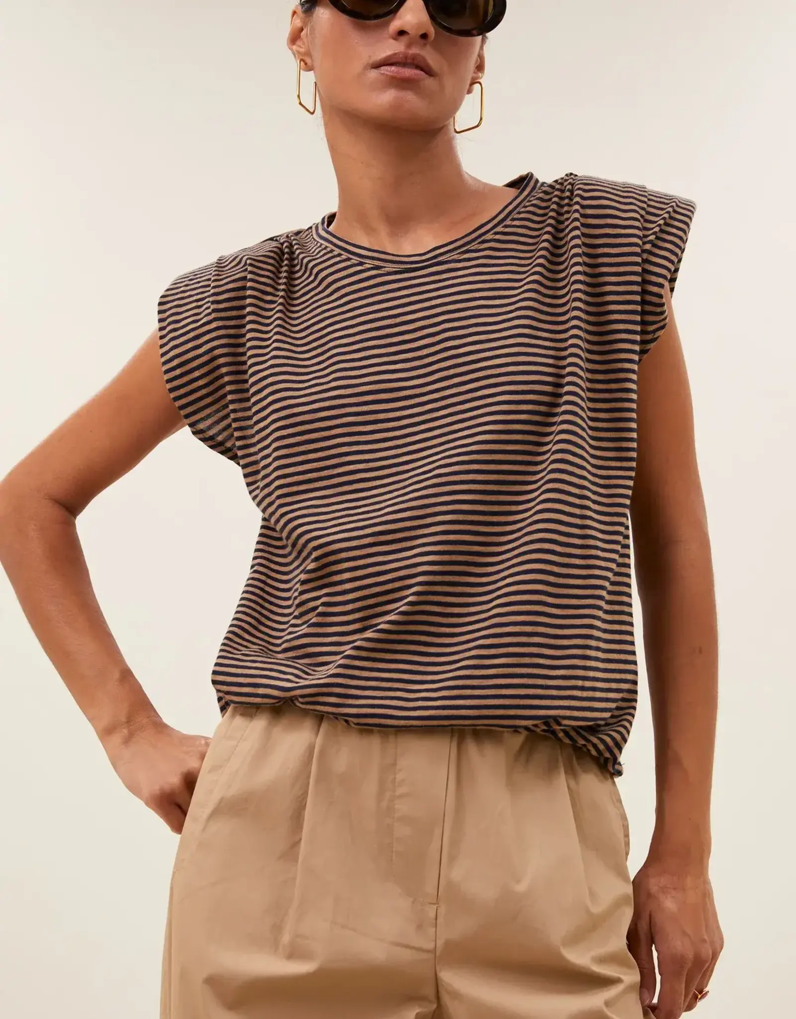 By-bar Top - Nilou stripe