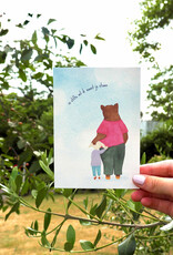 Studio Bertha Postkaart - In stilte wil ik naast je staan