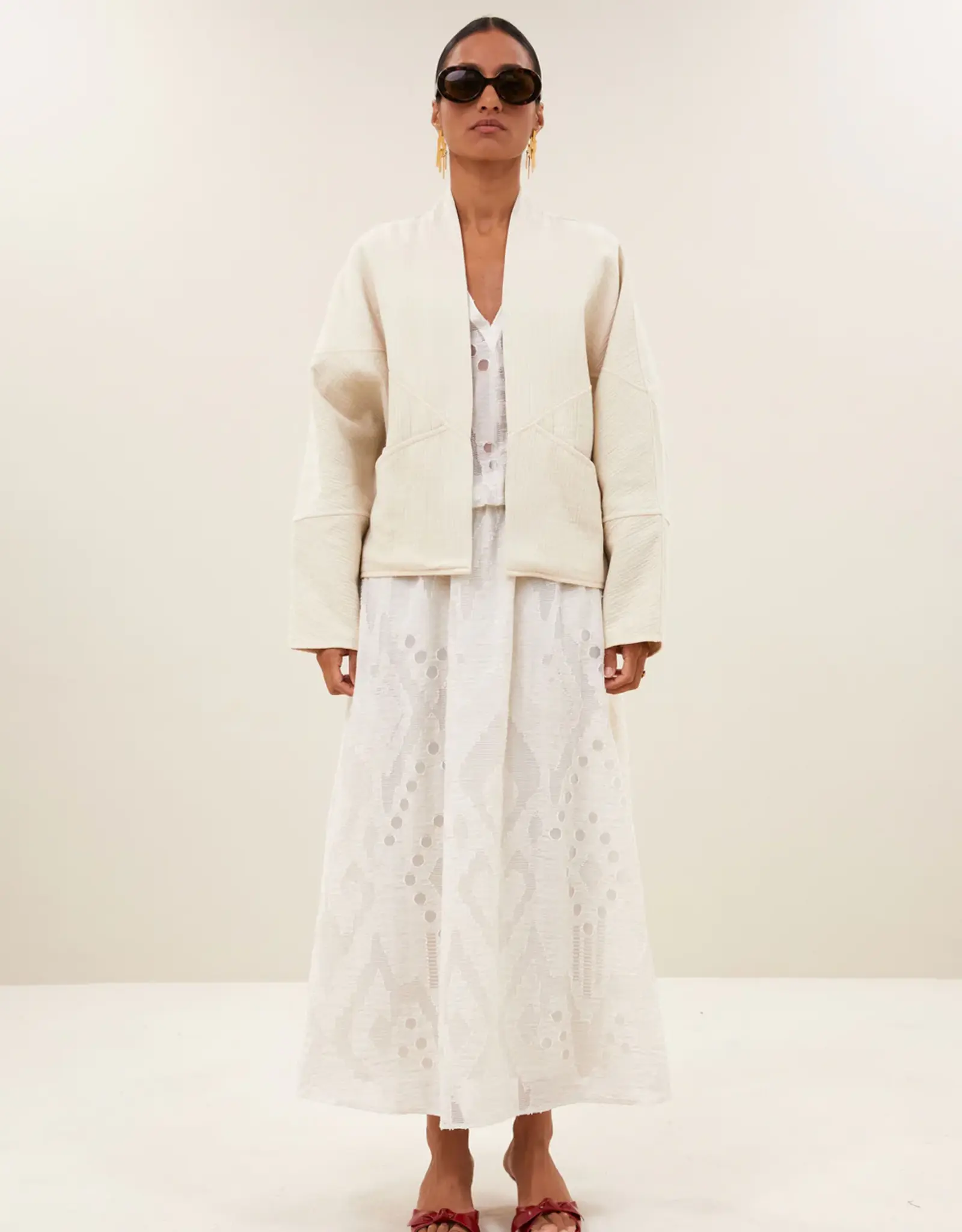 by bar Vest - Flora cotton