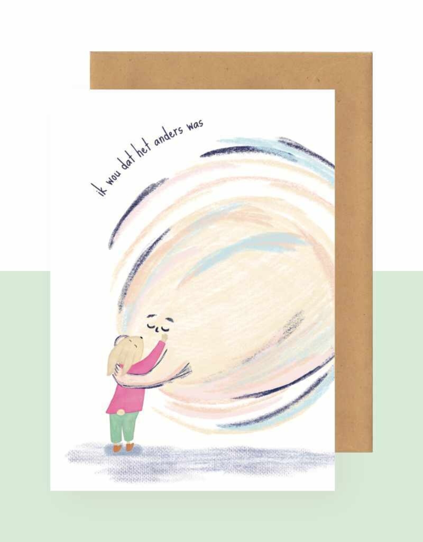 Studio Bertha Postkaart - Ik wou dat het anders was