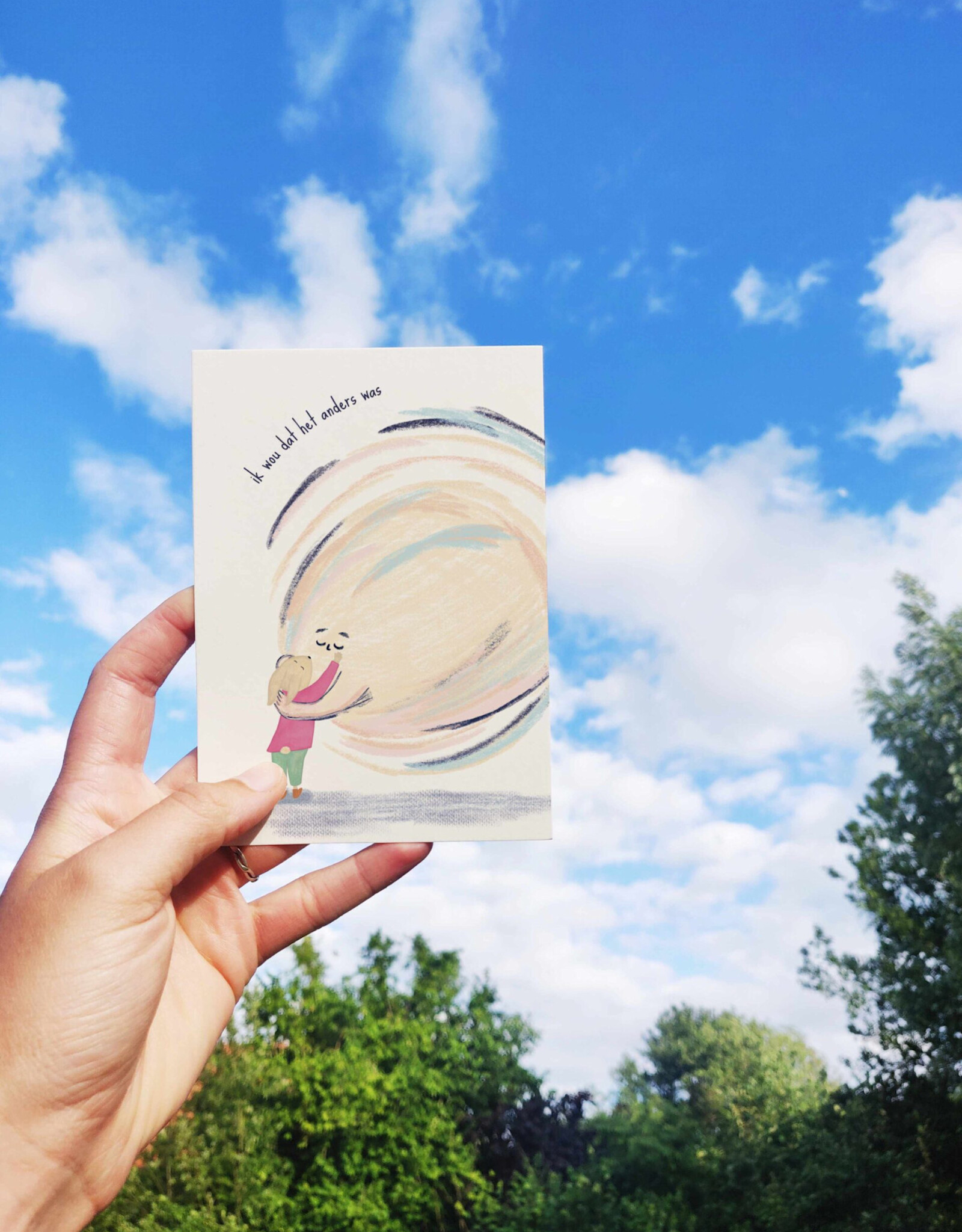 Studio Bertha Postkaart - Ik wou dat het anders was