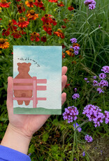 Studio Bertha Dubbel kaart - In stilte wil ik voor je zijn