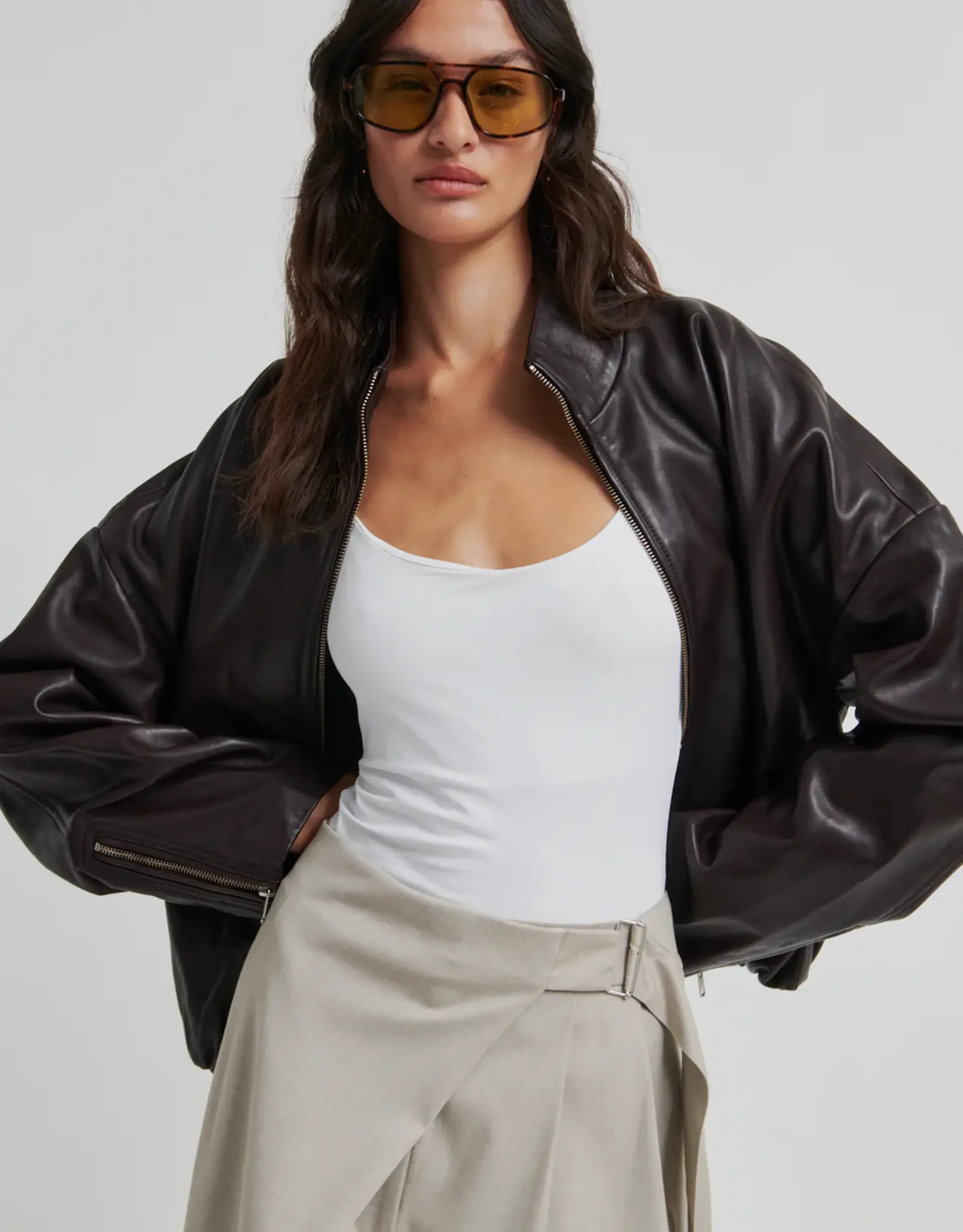 Second female Broek - Sharo wrap beige