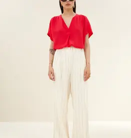 by bar Broek - Benji pinstripe black