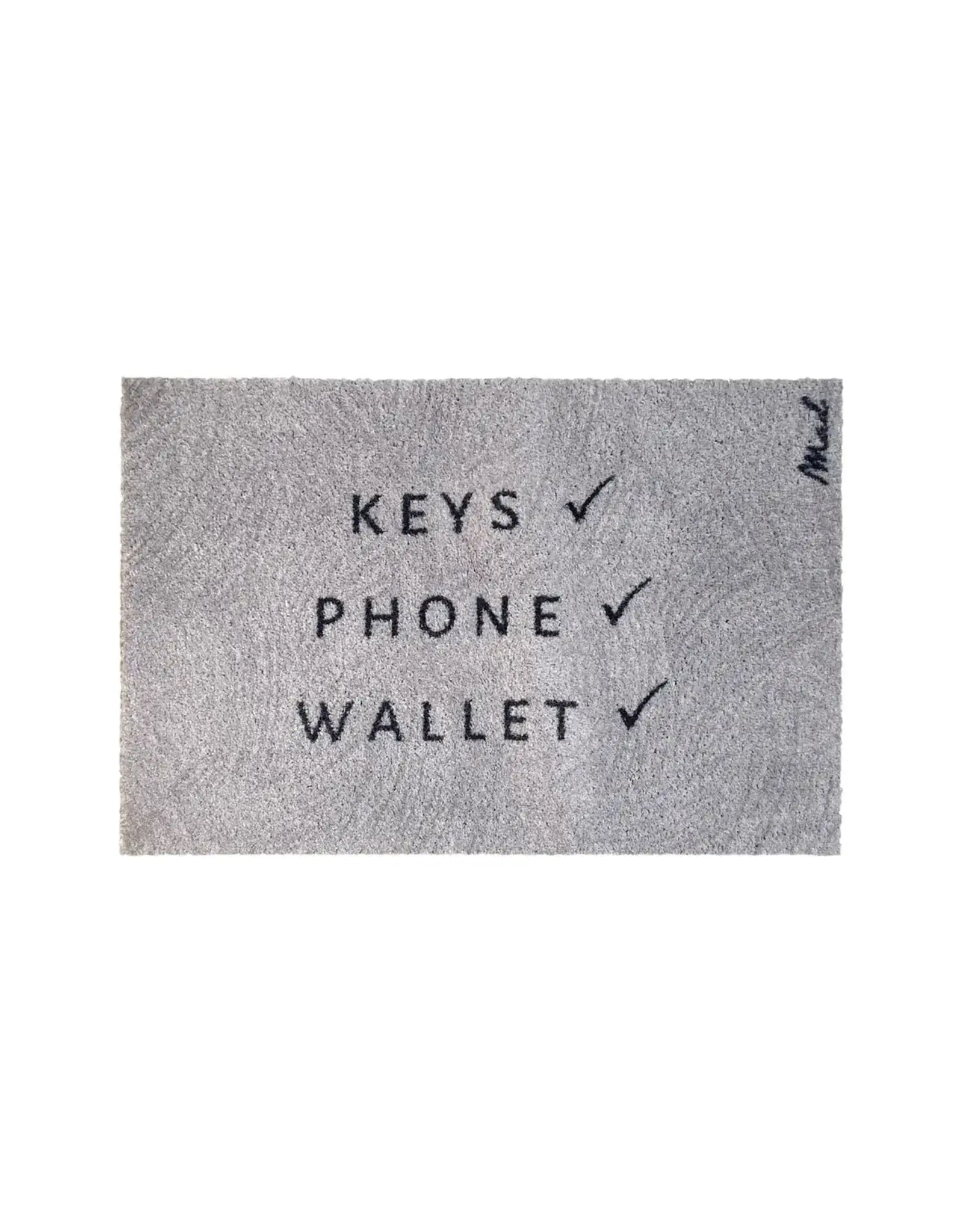 Mad about mats Deurmat - Keys -Phone- Wallet