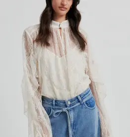 Second female Blouse  - Sybell lace beige