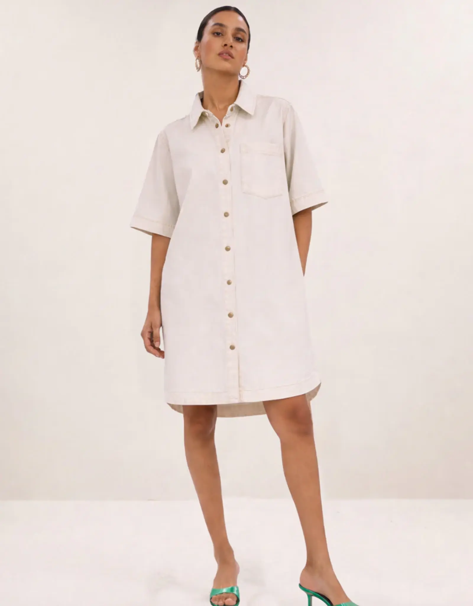 by bar Kleed - Lexia twill ecru