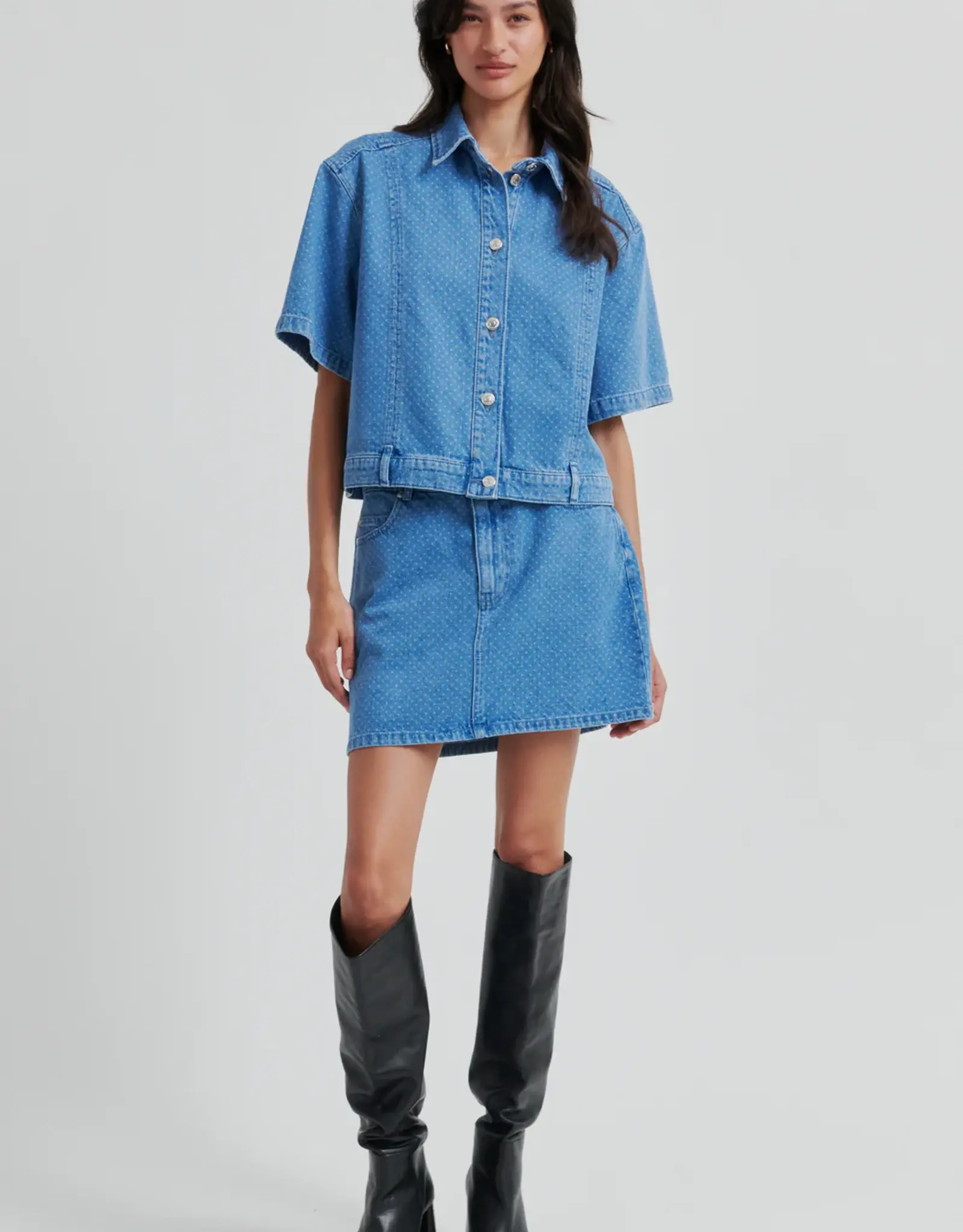 Second Female Shirt - Cama demin