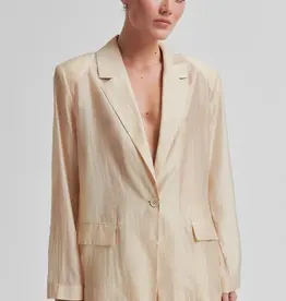 Second Female Blazer - Lusana beige