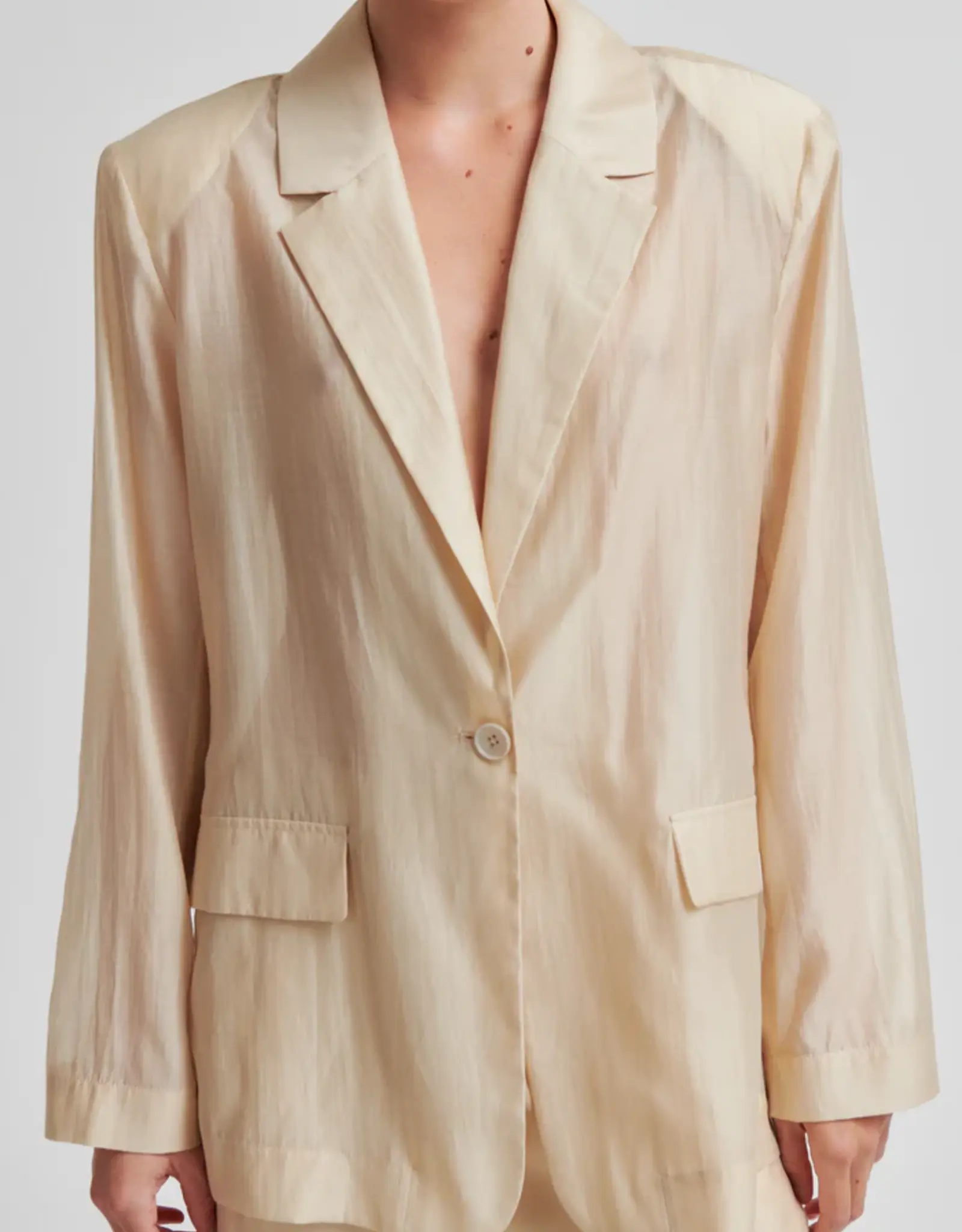Second Female Blazer - Lusana beige