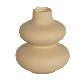 BePureHome - Sensual vaas keramiek apricot