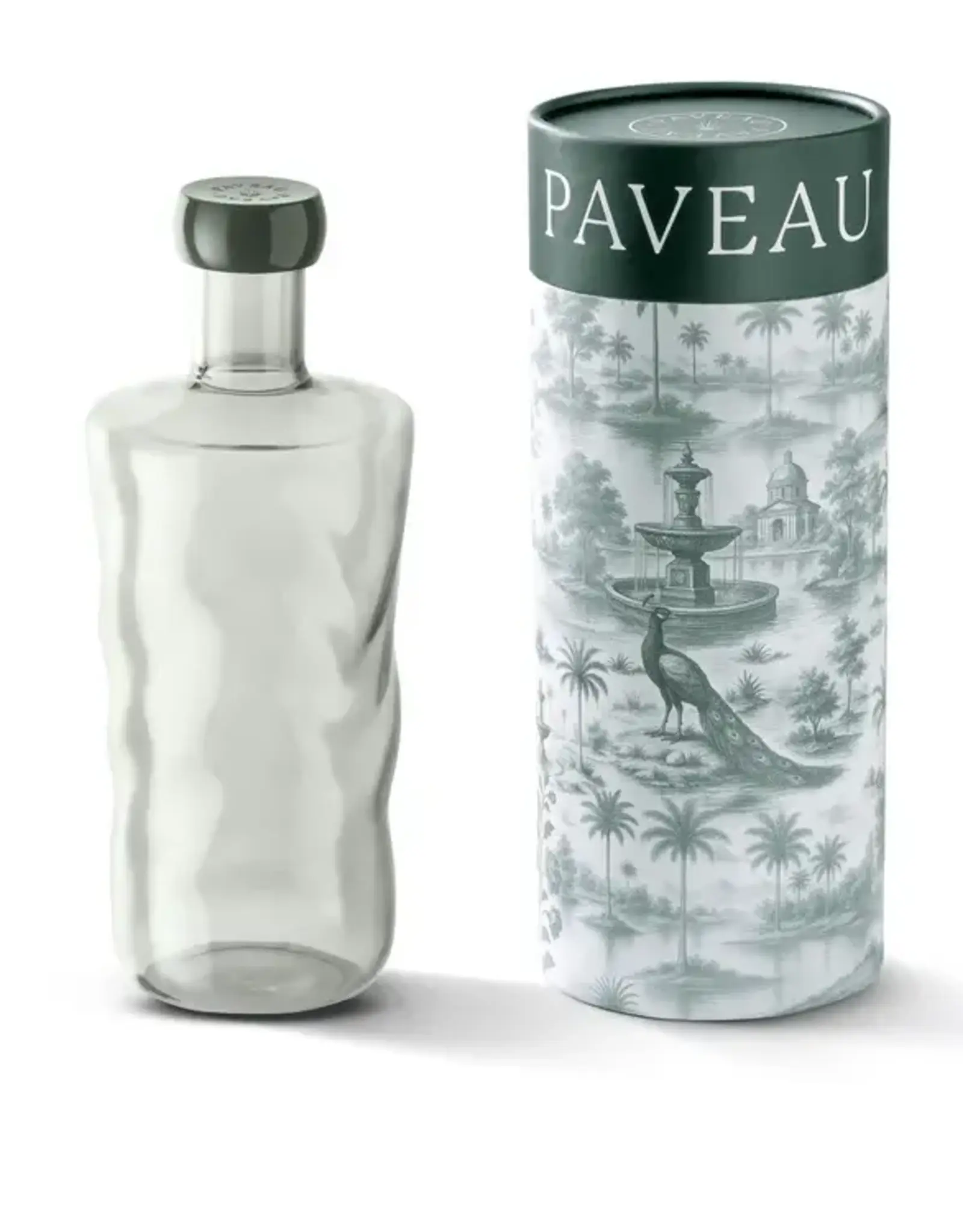 Paveau Waterfles - Mist - Donkergrijs large 1,25l