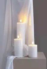 Moods&More LED pillar candle - Melted - silk 74x100