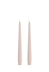 Moods&More LED - taper candle - Slim - Light rose  23x250