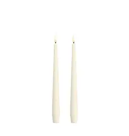 Moods&More LED taper candle - Slim - ivory 23x250