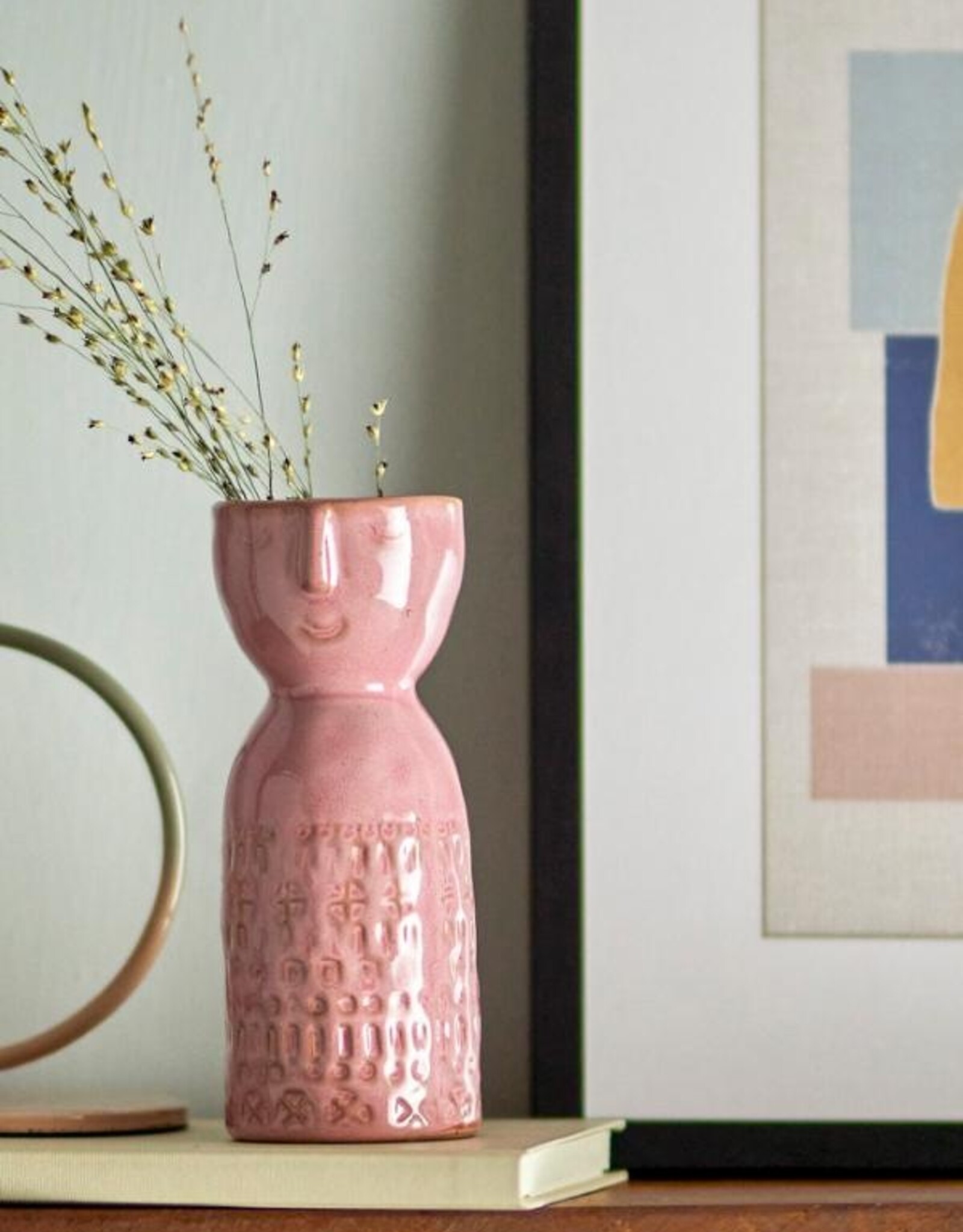 Bloomingville vaas - Embla roze