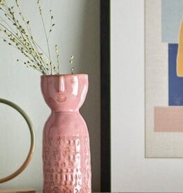 Bloomingville vaas - Embla roze