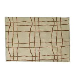 Pomax Placemat - Batik katoen - roest