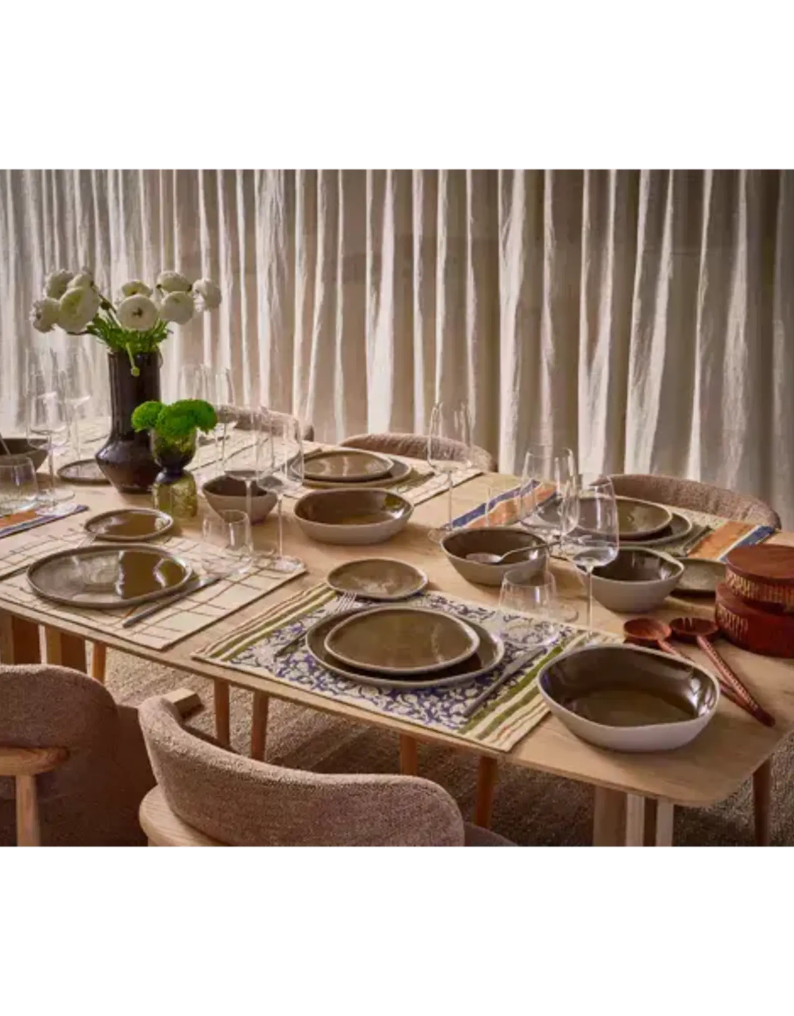 Pomax Placemat - Batik katoen - roest