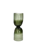 Pomax Vaas- Diabolo glas helder Ø11,5 x H32cm