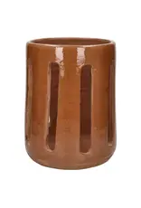 Pomax Windlicht - Opia - terracotta Ø20xH27