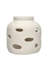 Pomax Windlicht - Pulpa  papier mâché - Ø21xH23cm