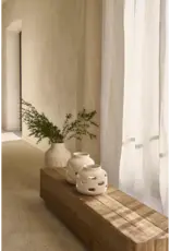 Pomax Windlicht - Pulpa  papier mâché - Ø21xH23cm