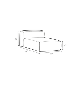 Edda - Lounge element 114 - cat.3