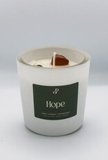 Pottie Pot Geurkaars met edelstenen - Hope