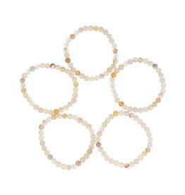 Pottie Pot Bloem Agaat - Armband